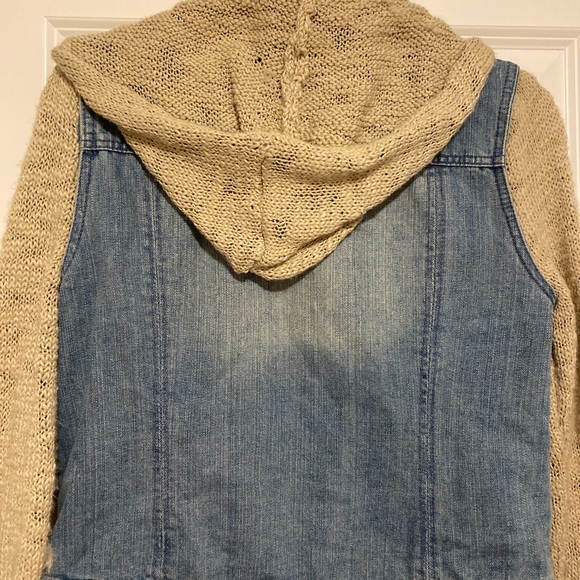 Jean jacket sweater - Picture 4 of 4